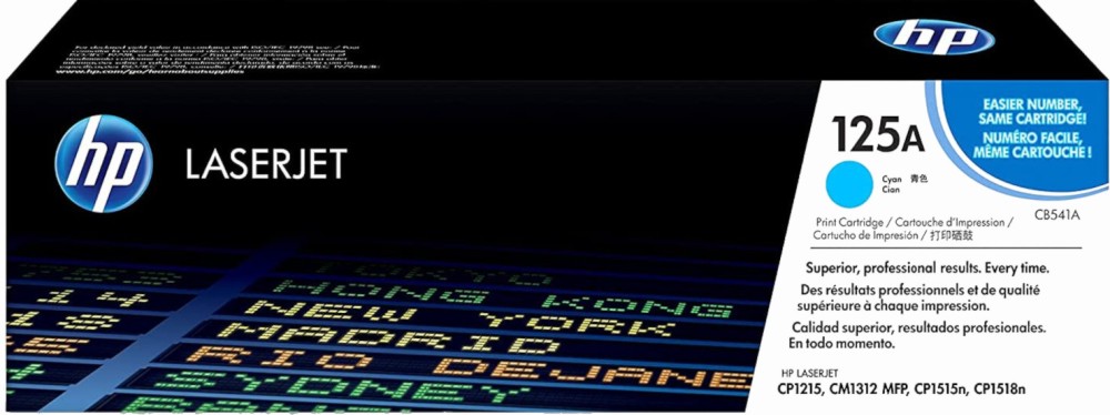 Тонер касета HP 125A Cyan Тонер касета HP 125A Cyan - 1400 страници -