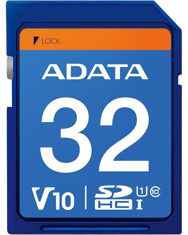 SDHC   32 GB ADATA Premier - Class 10, UHS-I, V10 - 