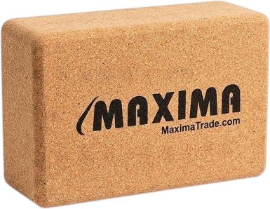 Корков йога блок Maxima Корков йога блок Maxima -