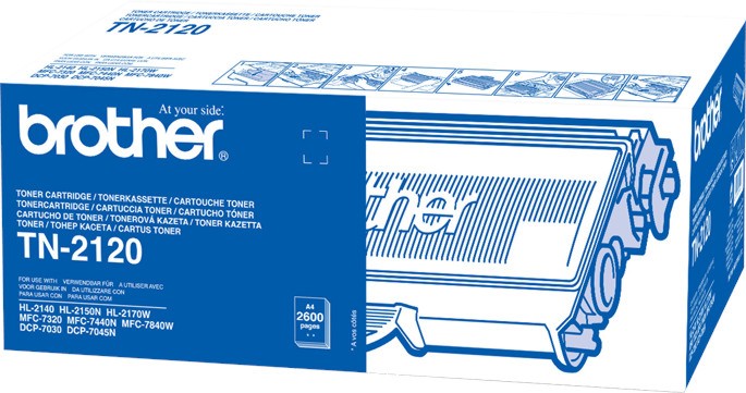 Тонер касета Brother TN-2120 Black Тонер касета Brother TN-2120 Black - 2600 страници -