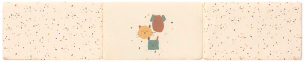 Обиколник за бебешко легло Baby Clic Confetti Ivory Обиколник за бебешко легло Baby Clic Confetti Ivory - За легла 70 x 140 cm - продукт