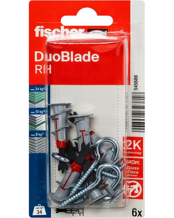        Fischer DuoBlade RH K - 6     44 mm - 