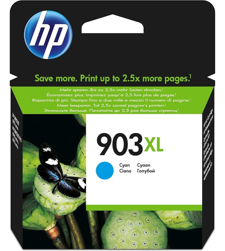 Касета с мастило за принтер HP 903 XL Cyan Касета с мастило за принтер HP 903 XL Cyan - 825 страници -