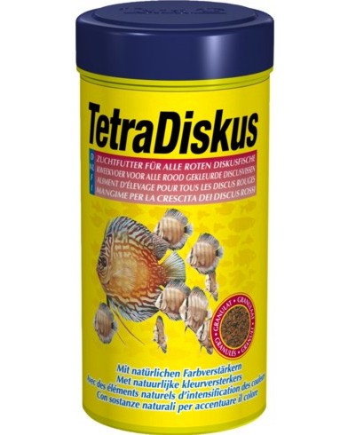 Оцветяваща храна за риби дискуси Tetra Discus Colour Granules Оцветяваща храна за риби дискуси Tetra Discus Colour Granules - 75 g - храна