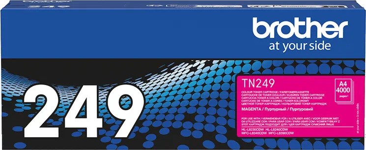 Тонер касета Brother TN-249M Magenta Тонер касета Brother TN-249M Magenta - 4000 страници -