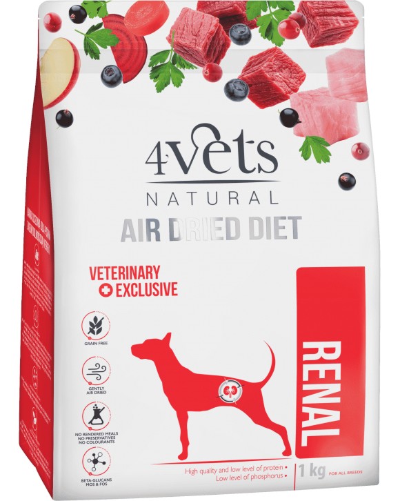         4Vets Natural Renal - 1 kg - 