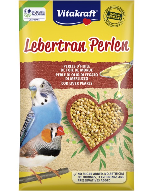        Vitakraft Lebertran Perlen - 20 g,       - 
