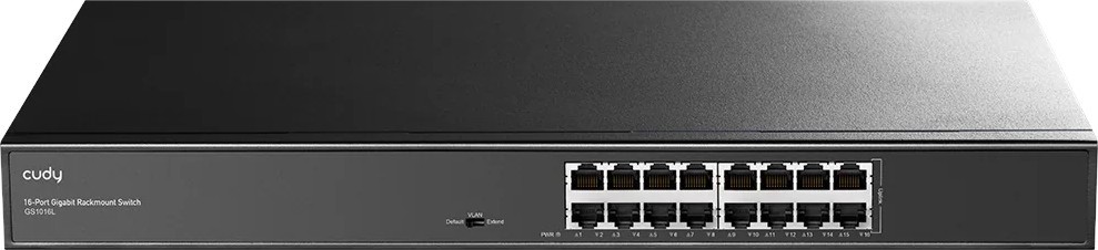 ���� Cudy GS1016L - 16 x 10/100/1000 Mbps RJ45, 32 Gbps - 