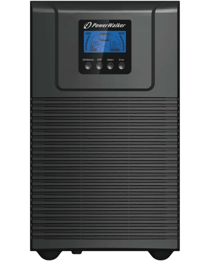    UPS PowerWalker VFI 2000 TG - 2000 VA, 1800 W, 4x 12V / 9Ah, 4x IEC C13 , RS-232, USB, EPO, OnLine - 