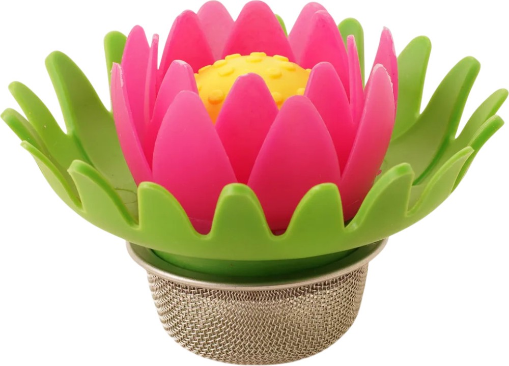 ����� �� ��� ��� ������� Kikkerland Lotus Tea Infuser - 