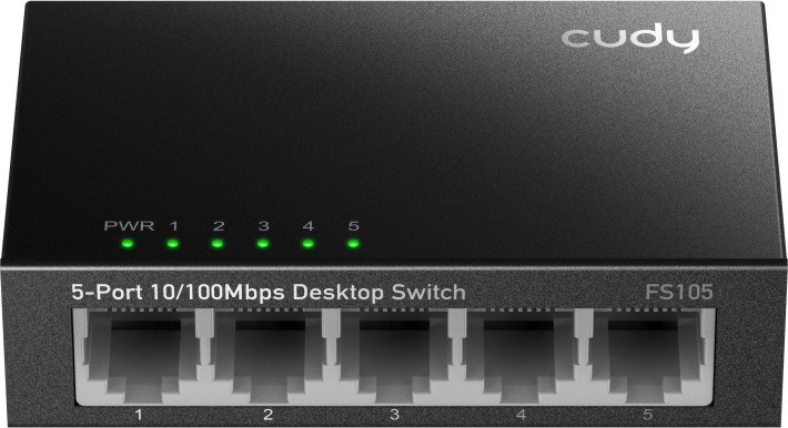 Суич Cudy FS105 Суич Cudy FS105 - 5 порта, 1 Gbps -