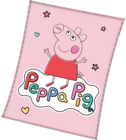   Sonne Peppa Pig Happy - 110 x 140 cm,     - 