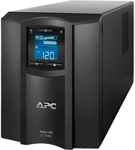 Непрекъсваемо токозахранващо устройство APC Smart-UPS C SMC1000IC Непрекъсваемо токозахранващо устройство APC Smart-UPS C SMC1000IC - 1000 VA, 600 W, 8 x C13 изхода, 2 x IEC Jumpers, USB, RJ45, SmartConnect, Line interactive -