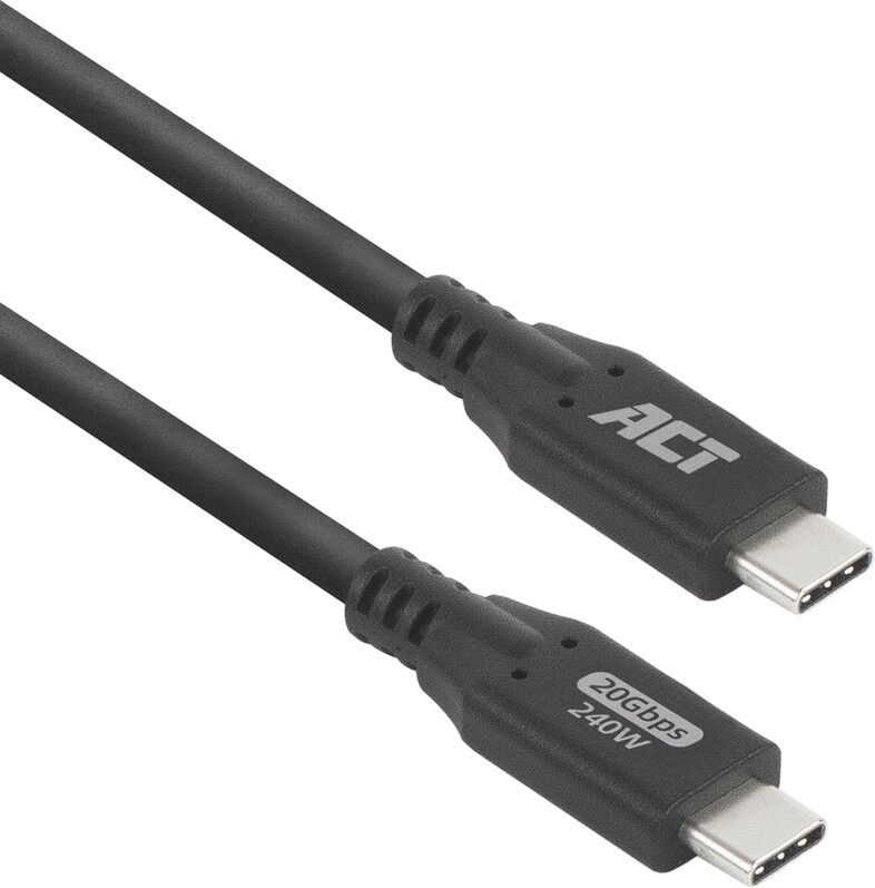����� USB-C male ��� USB-C male ACT - 1 m - 