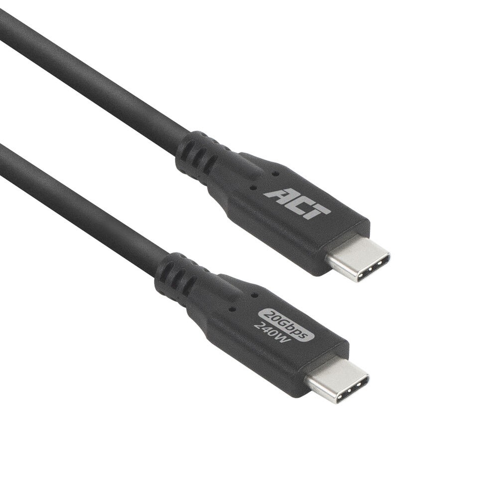  USB-C male  USB-C male ACT - 1 m - 