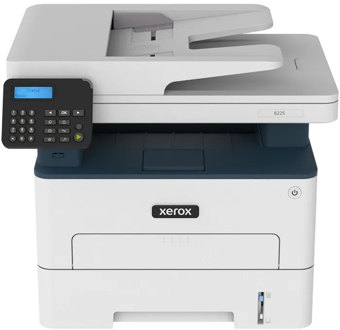 ������� ����������������� ���������� Xerox B225 - ���������� ������� / ����� / ������, 600 x 600 dpi, 34 pages/min, LAN, Wi-Fi, USB, A4 - 