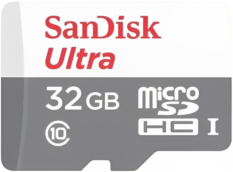 Micro SDHC   SanDisk - 32 GB, Class 10, U1, A1,   Ultra - 
