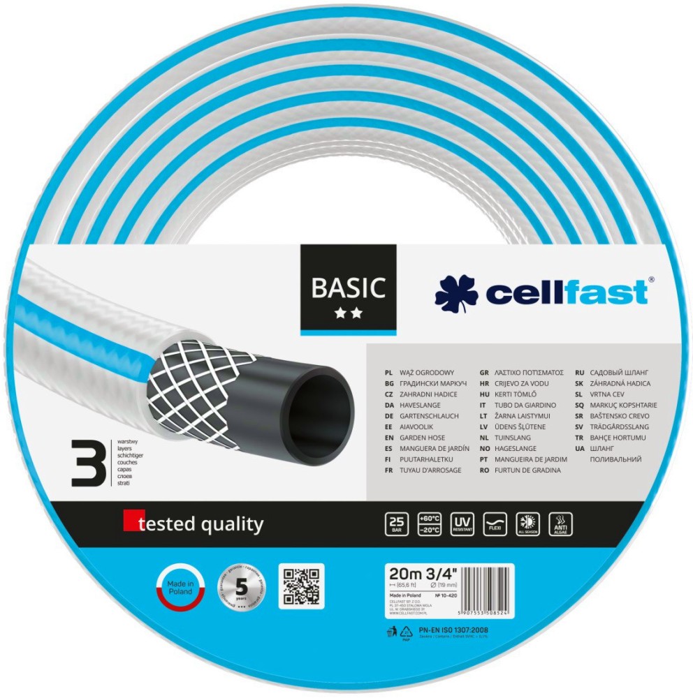    ∅ 3/4" Cellfast - 20 - 50 m   Basic - 