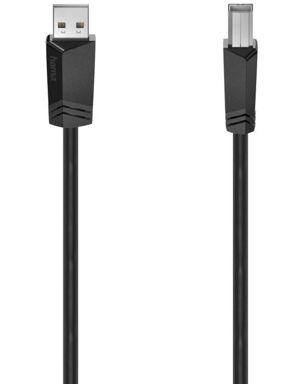 Кабел USB-A male към USB-B male Hama Кабел USB-A male към USB-B male Hama - 1.5 m -