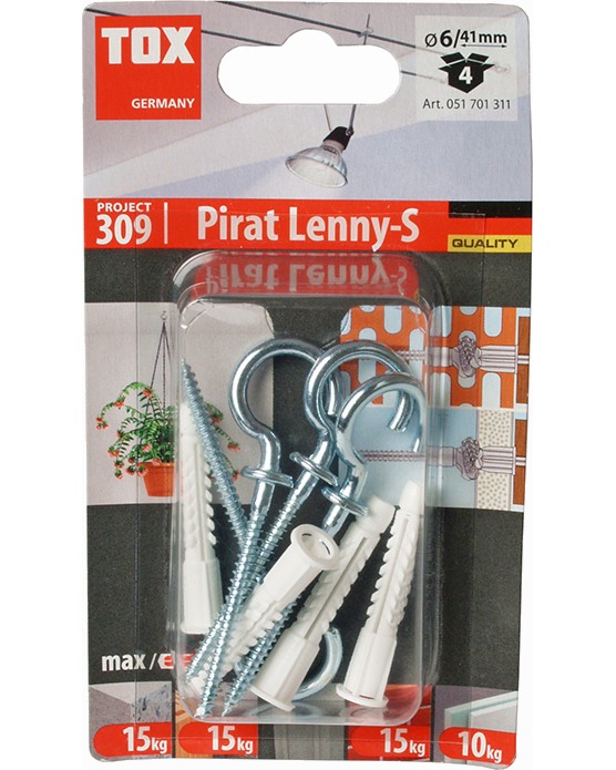      Tox Lenny-S - 4    ∅ 6 x 41 mm - 