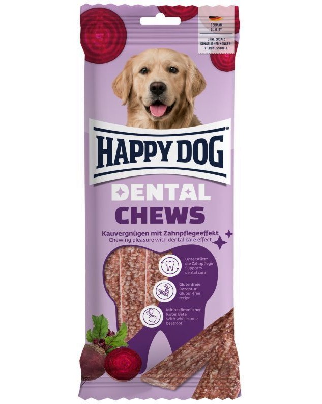 �������� ��������� �� ������ Happy Dog Chews - 195 g, � ������, �� ������ ������, �� ������� Dental Snacks - �����