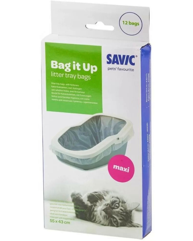     Savic Bag It Up Maxi - 12 ,  Oval Jumbo, Nestor, Aseo, Figaro - 