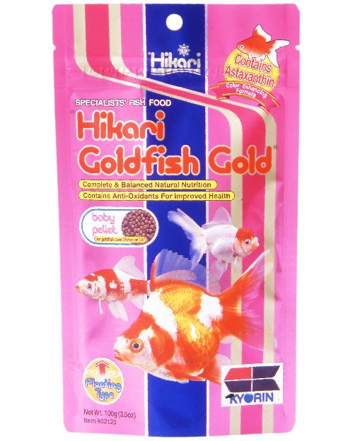 ����� �� ������ ����� � ����� ��� Hikari Goldfish Gold - 100 � 300 g - �����