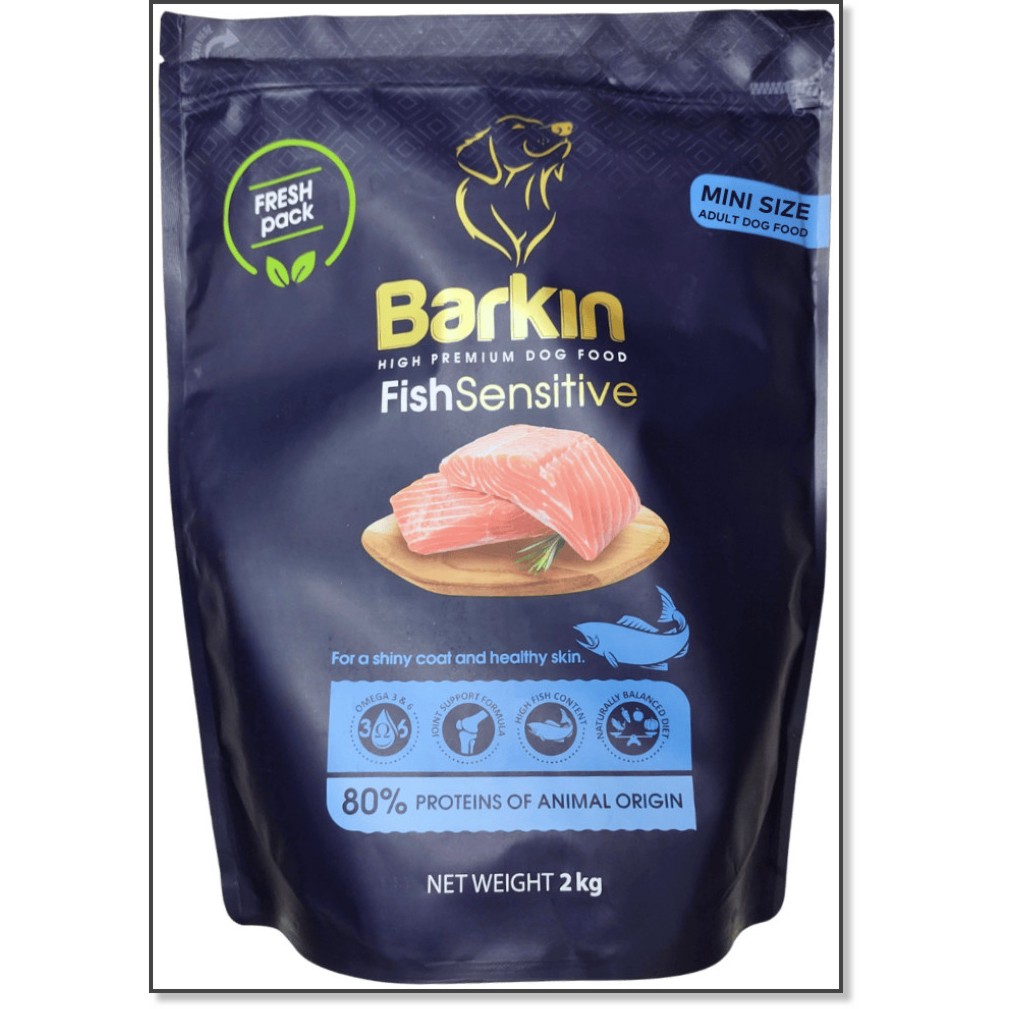 ���� ����� �� ������ �� ������ ����, ������ � ����� Barkin Sensitive Adult Mini - 2 � 15 kg, � ����, �� ������ � ����� ������, � ����� ������� - �����