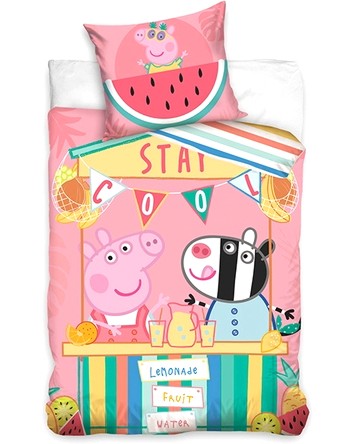     2  Sonne Peppa Stay Cool - 140 x 200 cm,   Peppa Pig - 