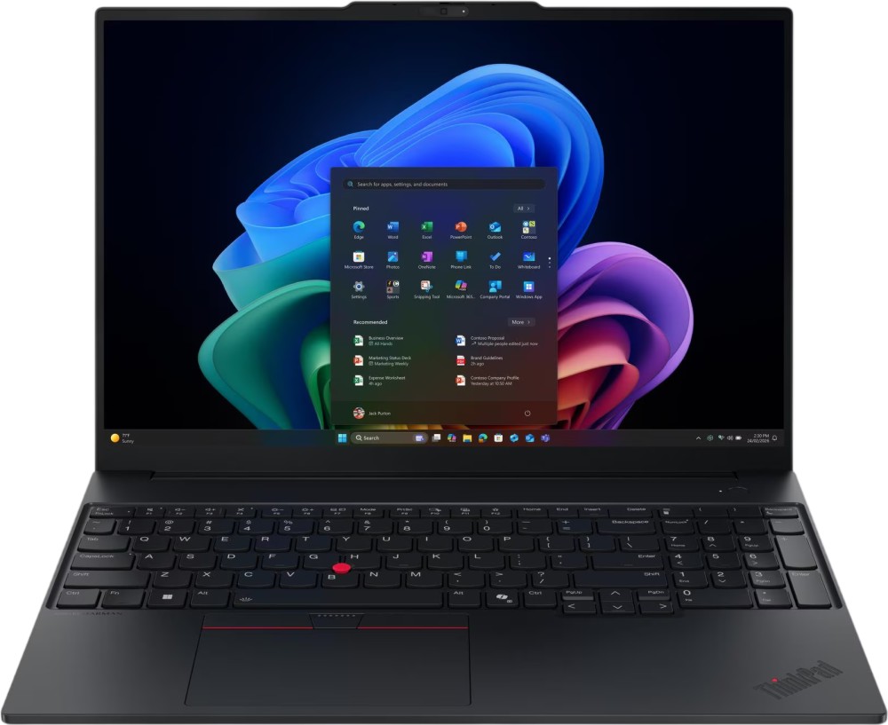 ������ Lenovo ThinkPad E16 G4 - Intel Core Ultra 7 355 1.7 GHz, 16" IPS 1920 x 1200, 60 Hz, 32 GB RAM DDR5, 1 TB SSD, FreeDOS - 