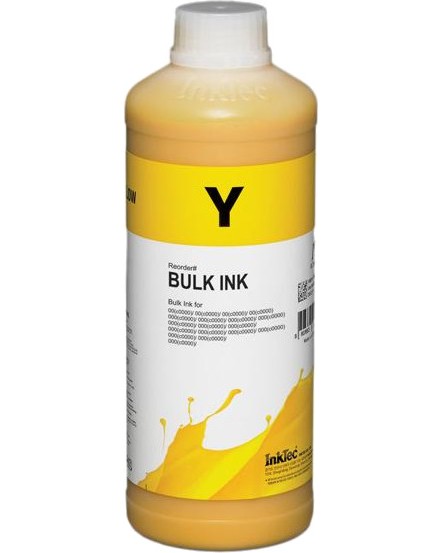 Мастило за принтер InkTec H6066-01LY Yellow Мастило за принтер InkTec H6066-01LY Yellow - 1 l, 4500 страници -