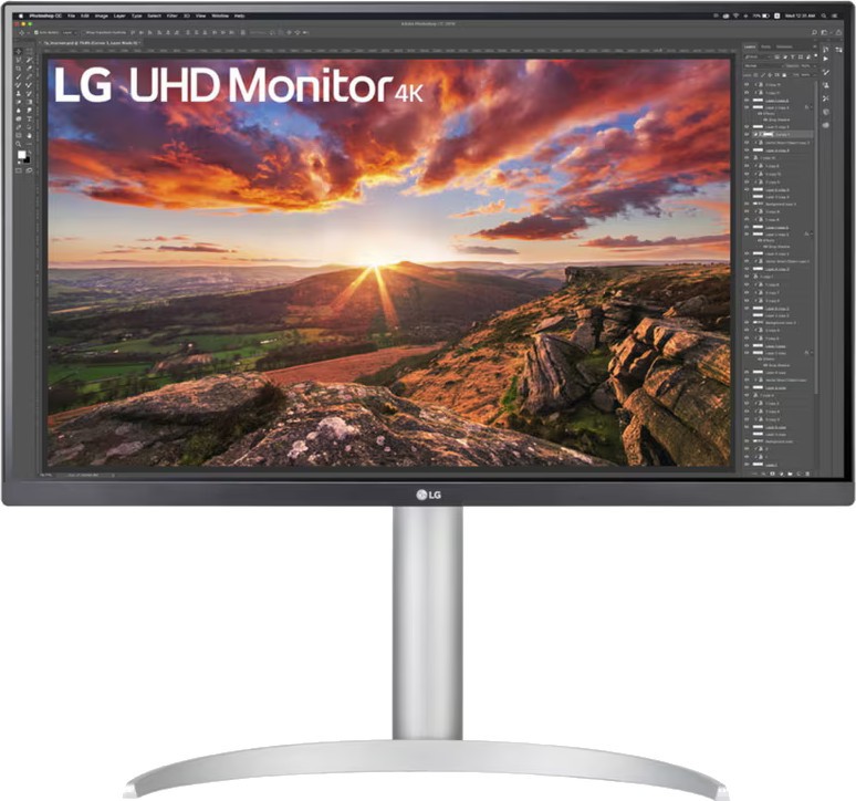 ������� LG 27UP850K-W - 27", IPS, 60 Hz, 16:9, 3840 x 2160, 5 ms, 2 x HDMI, DisplayPort, USB-C - 
