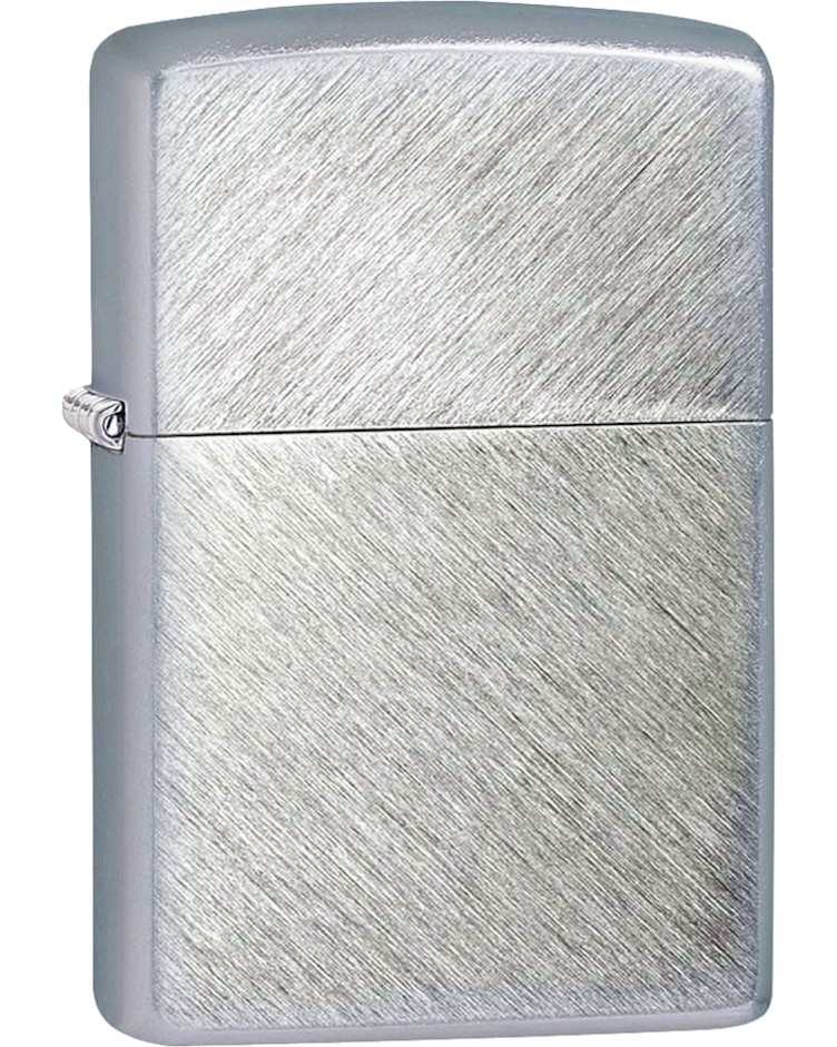 Ветроустойчива запалка Zippo Herringbone Sweep Ветроустойчива запалка Zippo Herringbone Sweep - От колекцията Classic -