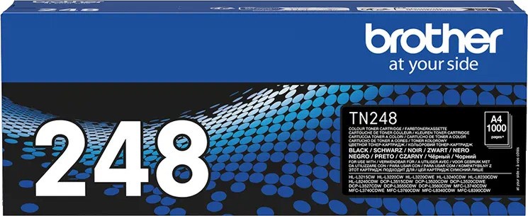 Тонер касета Brother TN-248BK Black Тонер касета Brother TN-248BK Black - 1000 страници -