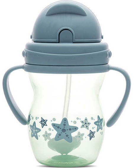 Неразливаща се чаша със сламка Baby Care Неразливаща се чаша със сламка Baby Care - 275 ml, за 12+ месеца - продукт