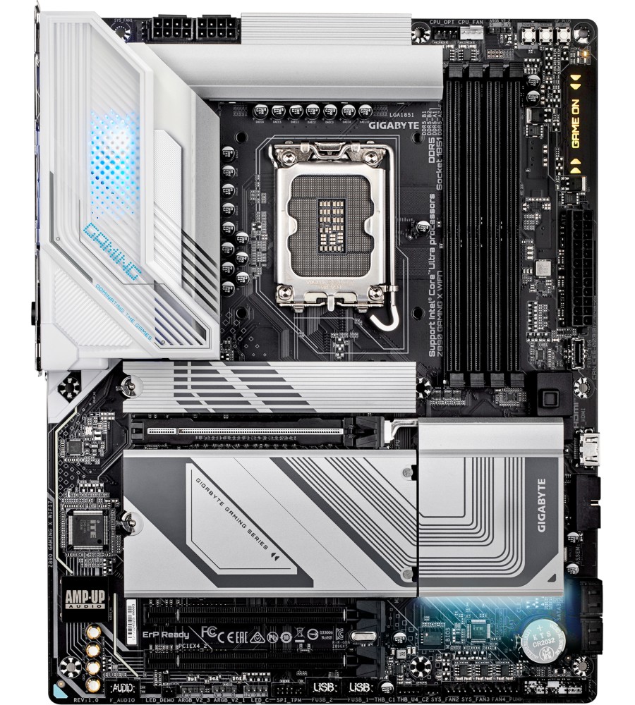 ����� ������ Gigabyte Z890 Gaming X WIFI 7 - LGA 1851, Intel Z890, DDR5, ATX - 