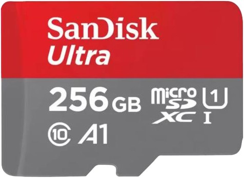 Micro SDXC   256 GB SanDisk - Class 10, U1, A1  SD    Ultra - 