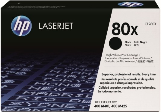 Тонер касета HP 80X Black Тонер касета HP 80X Black - 6900 страници -