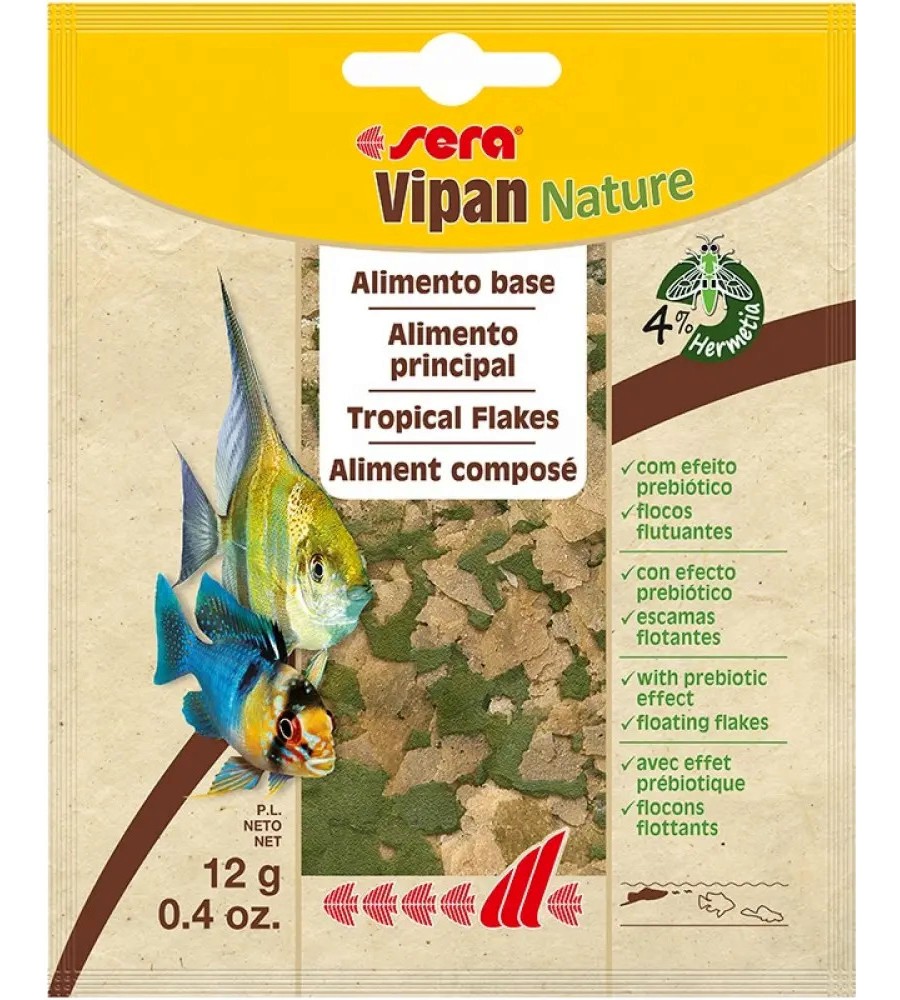     sera Vipan - 12 g ÷ 4 kg,   Nature - 
