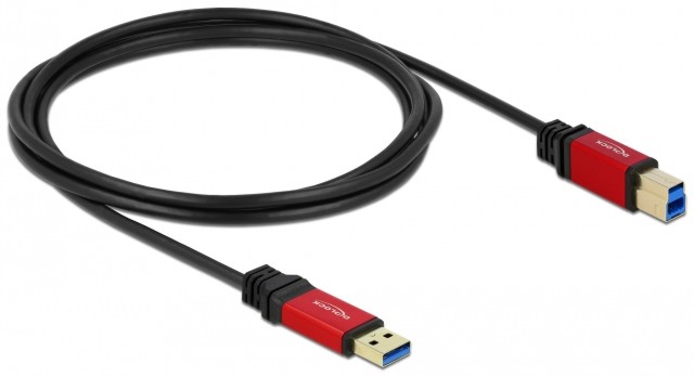  USB-A male  USB-B male DeLock - 2 m - 