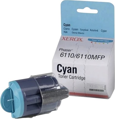 Тонер касета Xerox 106R01206 Cyan Тонер касета Xerox 106R01206 Cyan - 1000 страници -