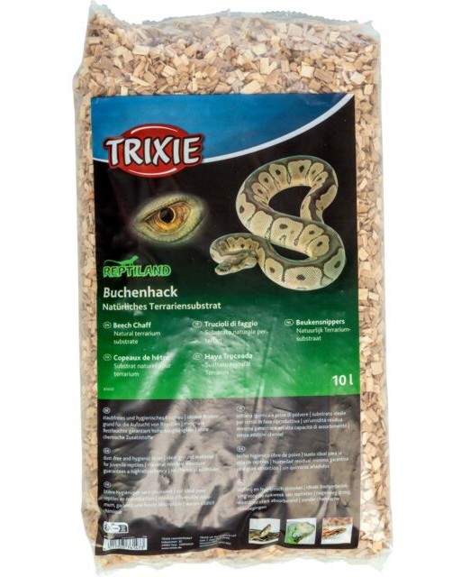 Букова плява за терариум Trixie Beech Chaff Букова плява за терариум Trixie Beech Chaff - 10 l - продукт