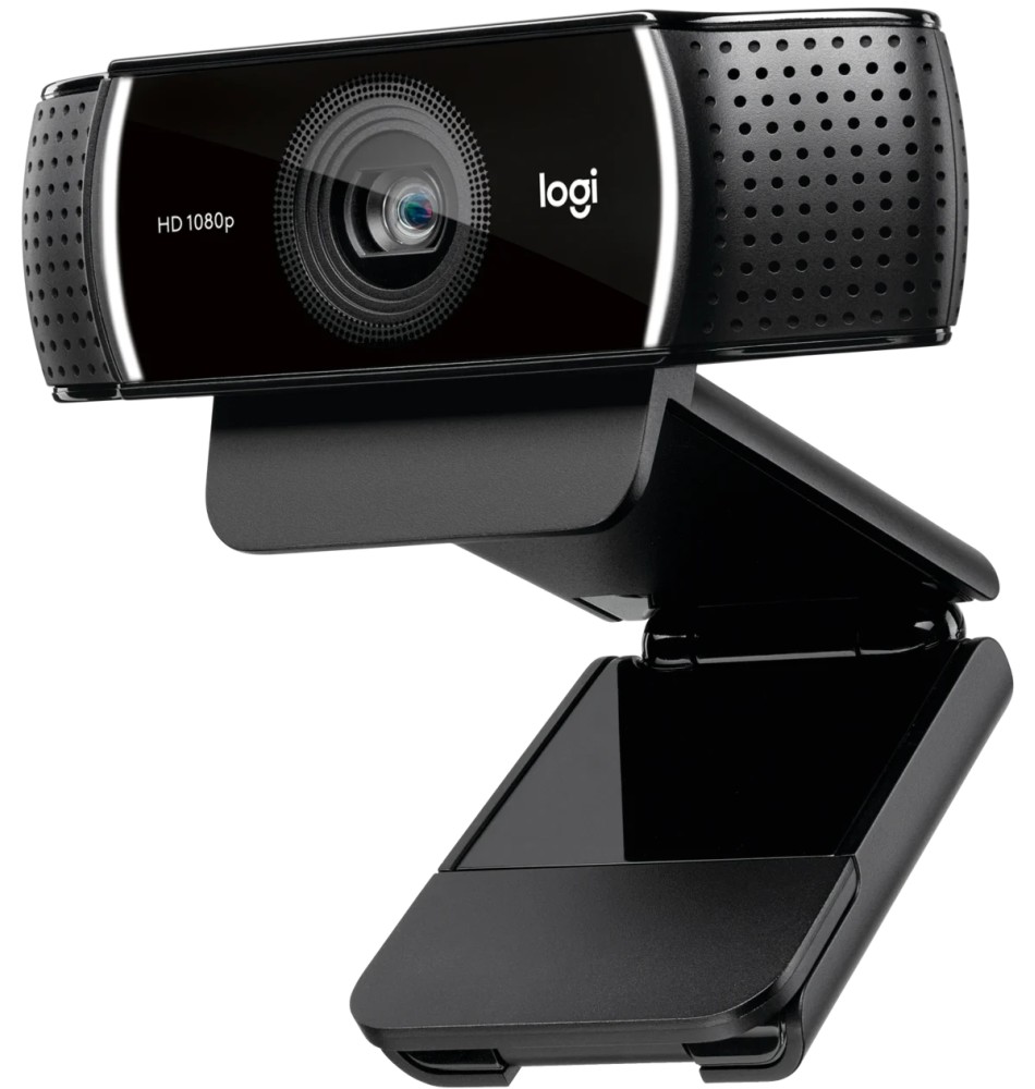 Уеб камера с микрофон Logitech C922 Pro HD Stream Уеб камера с микрофон Logitech C922 Pro HD Stream - 1080p, USB-A, 1.5 m кабел -