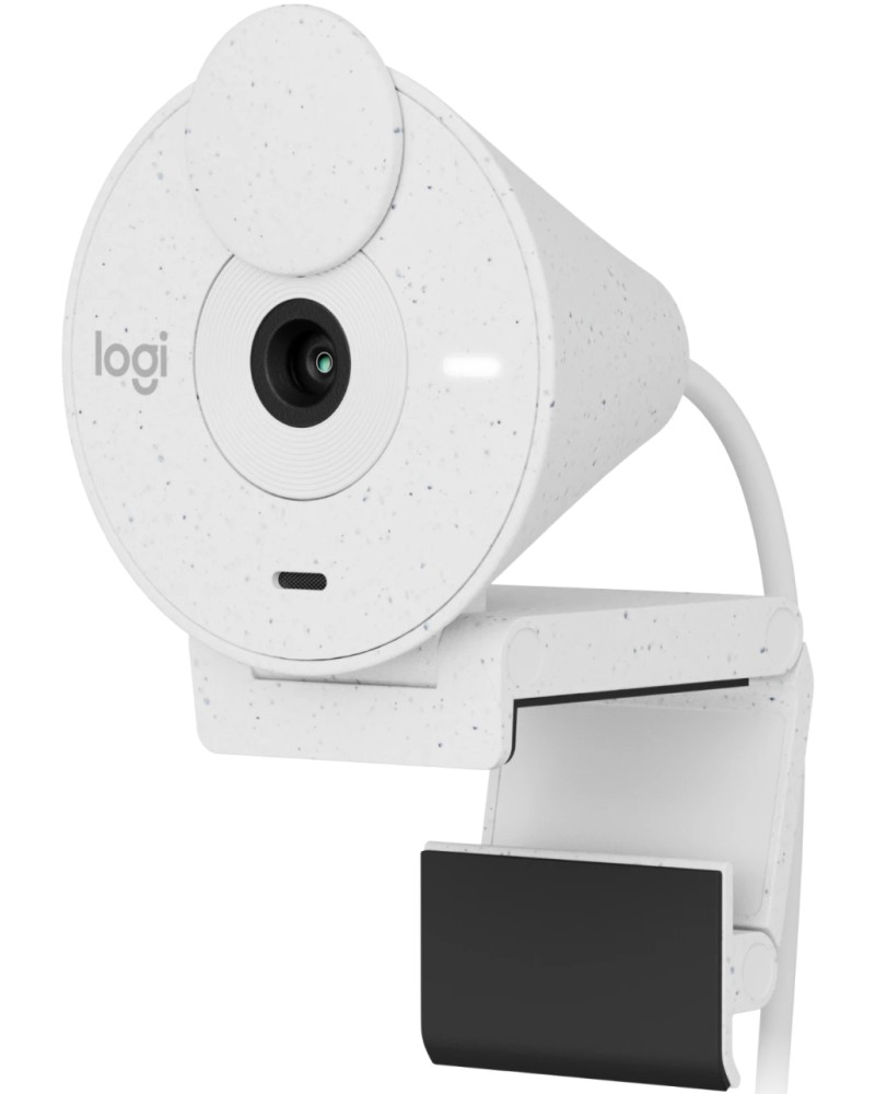 Уеб камера с микрофон Logitech Brio 300 Уеб камера с микрофон Logitech Brio 300 - 1080p, USB-C, 1.5 m кабел -
