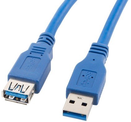 Lanberg USB 3.0 Type-A male  USB Type-A female - 1.8 m - 
