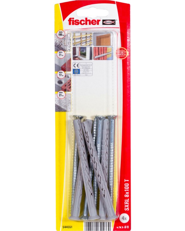     TX Fischer SXRL T K - 4    ∅ 8 - 10 mm   80 - 160 mm - 