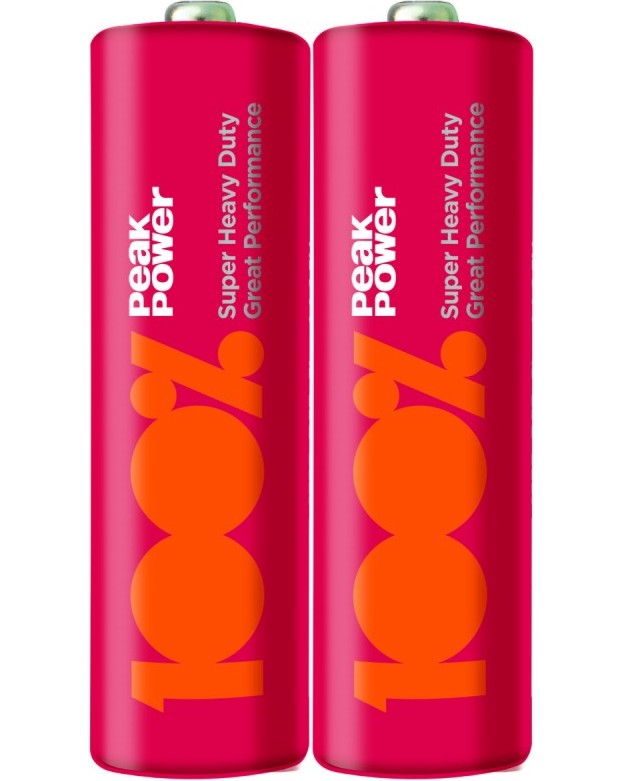 Батерия AA Батерия AA - Цинк-Карбонова (R6) - 2 броя - батерия