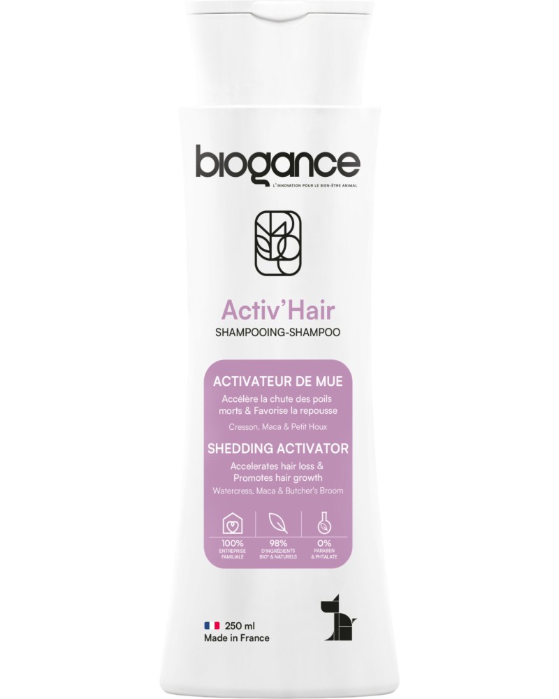 ��������� ������� �� ����������� ������� �� �������� BIOGANCE Activ'Hair - 250 ml, � ������, ���� � �������� ����� - �������