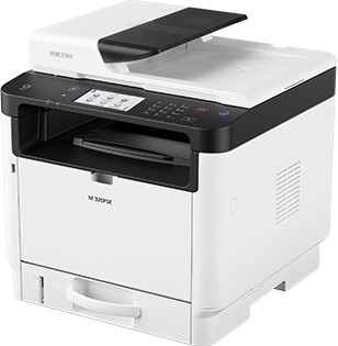 ������� ����������������� ���������� RICOH M 320FSE - ���������� ������� / ����� / ������ / ����, 1200 x 1200 dpi, 32 ppm, USB, Wi-Fi, ARDF - 