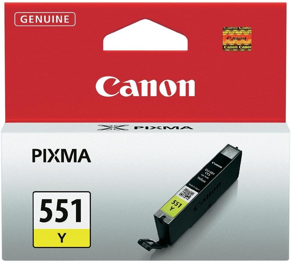 ������ � ������� �� ������� Canon CLI-551 Yellow - 300 �������� - 